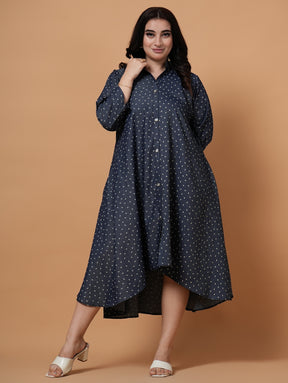 Moon Indigo Denim Dress