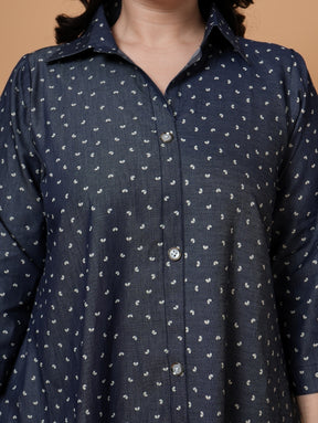 Moon Indigo Denim Dress