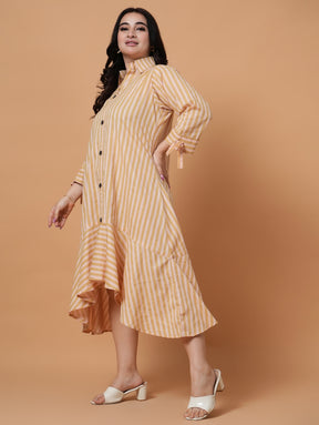 Sunbeam Stripe Midi Dress