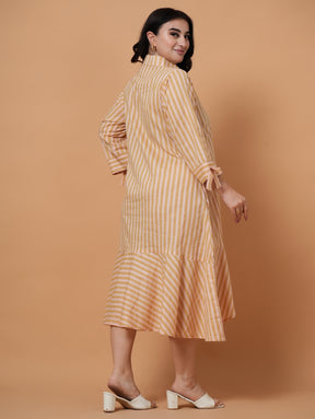 Sunbeam Stripe Midi Dress