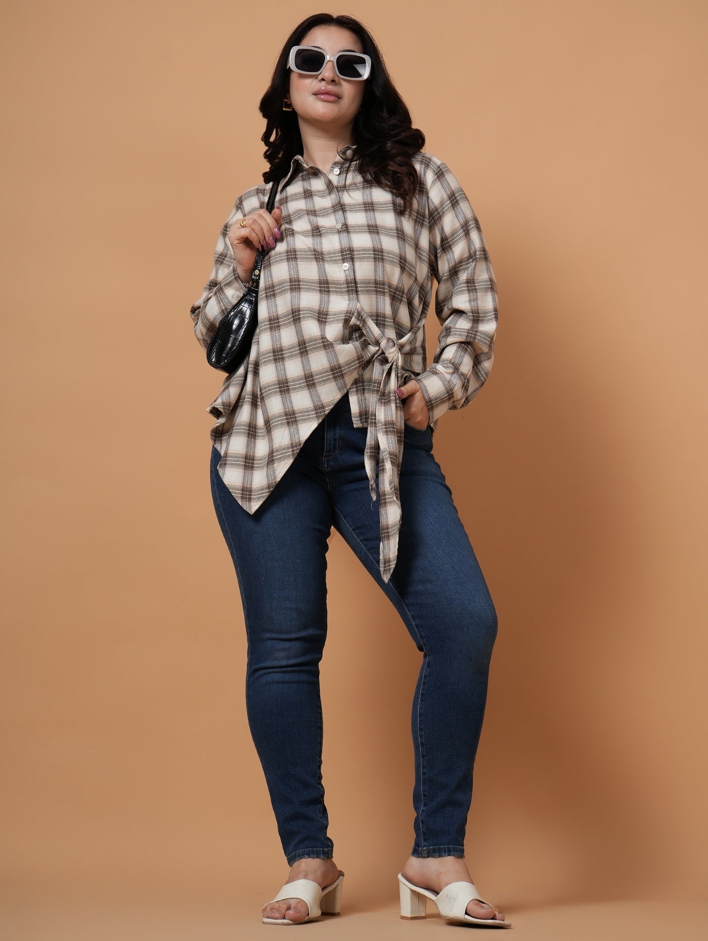 Wrap Check Shirt