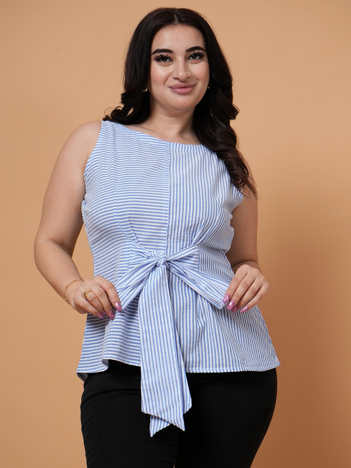 Skyline Waist-Tie Top