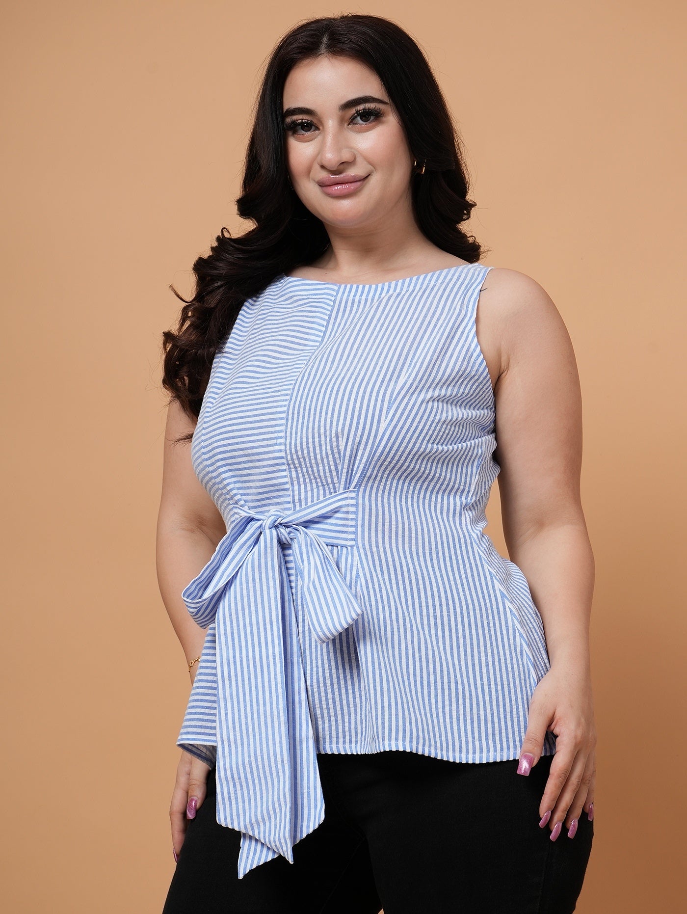 Skyline Waist-Tie Top