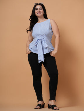 Skyline Waist-Tie Top