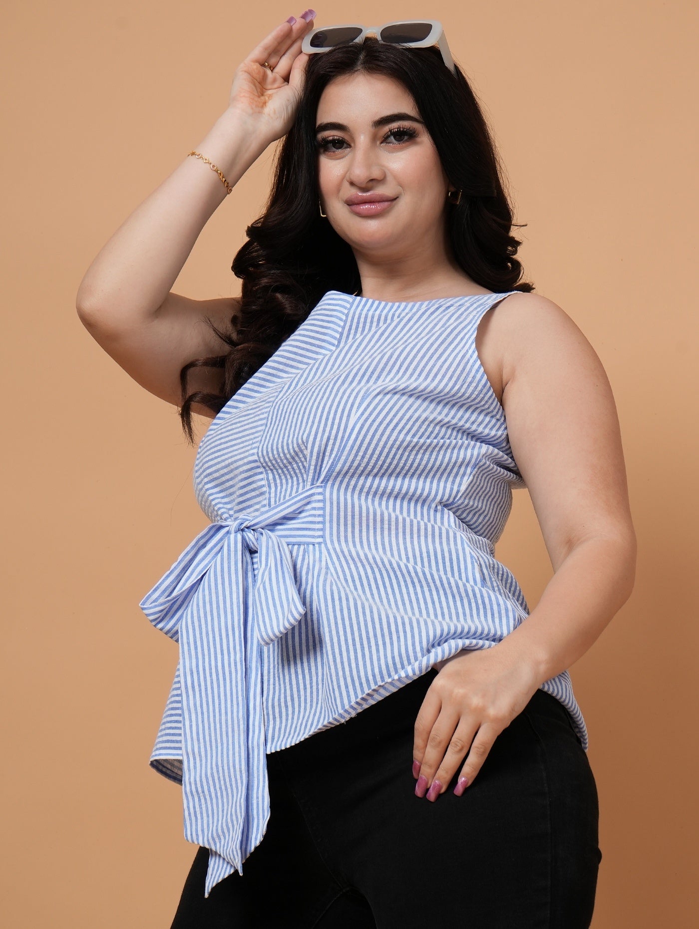 Skyline Waist-Tie Top