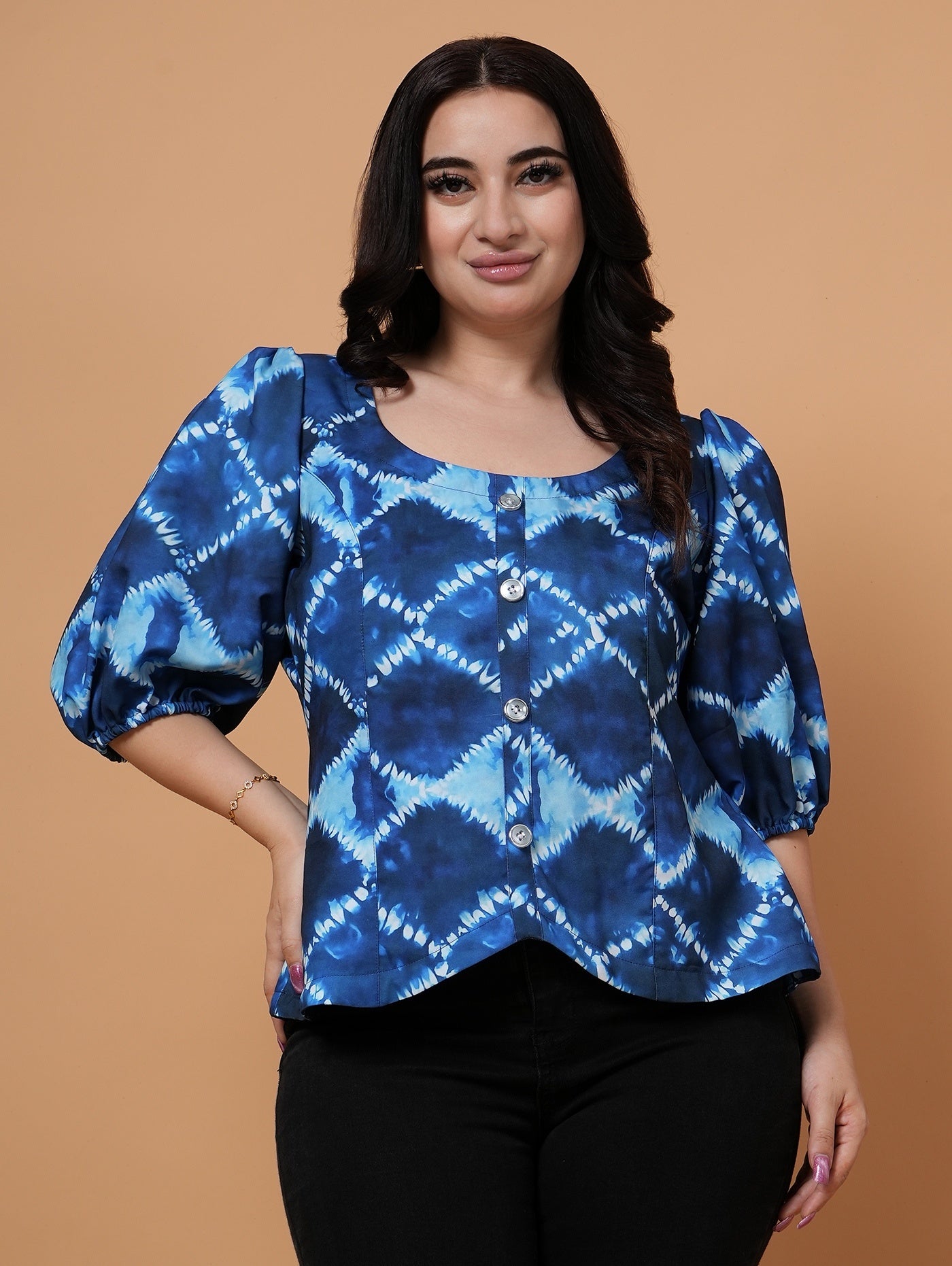 Tie-Dye Casual Top