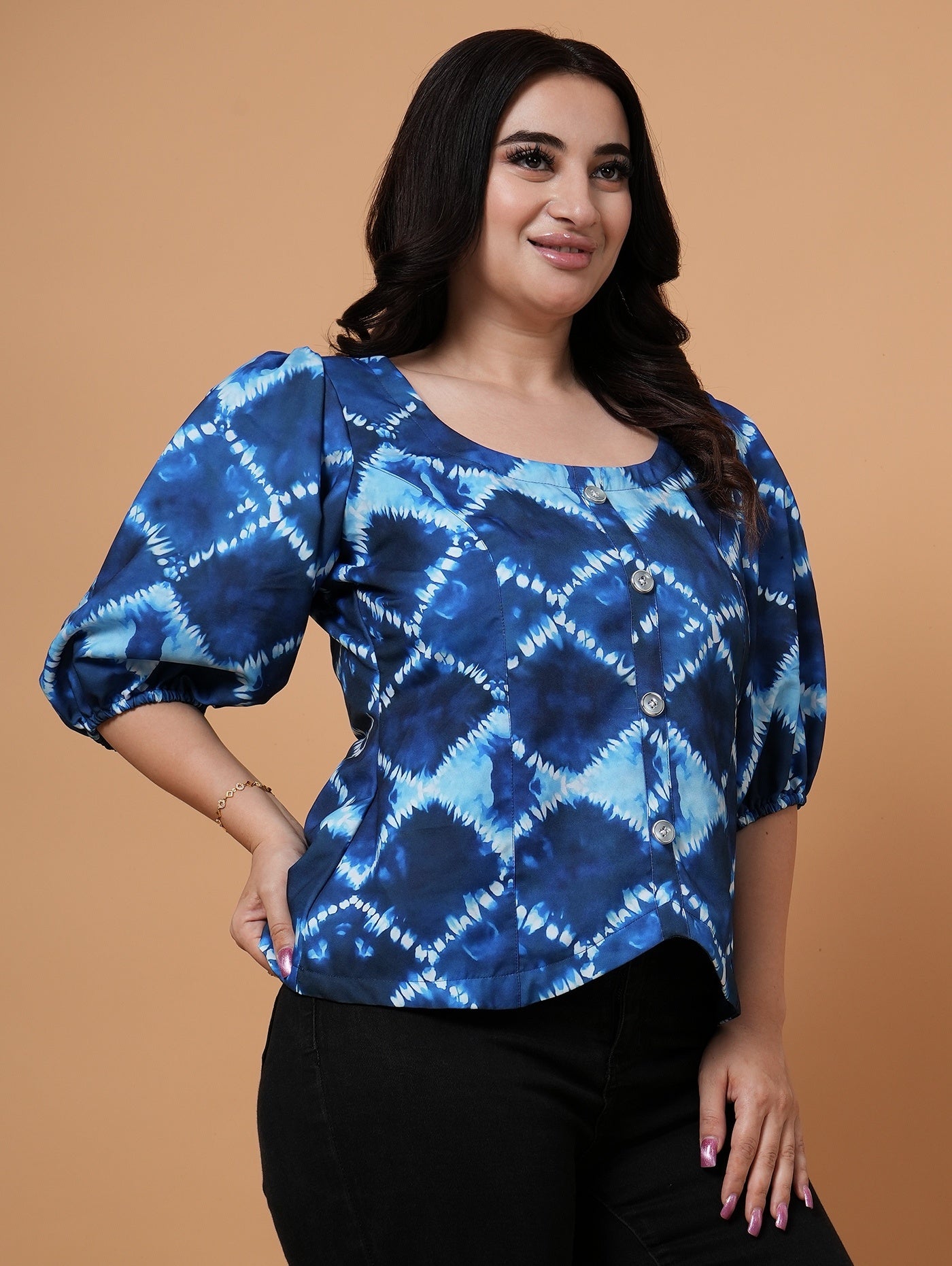 Tie-Dye Casual Top