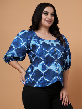 Tie-Dye Casual Top