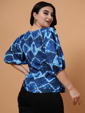 Tie-Dye Casual Top