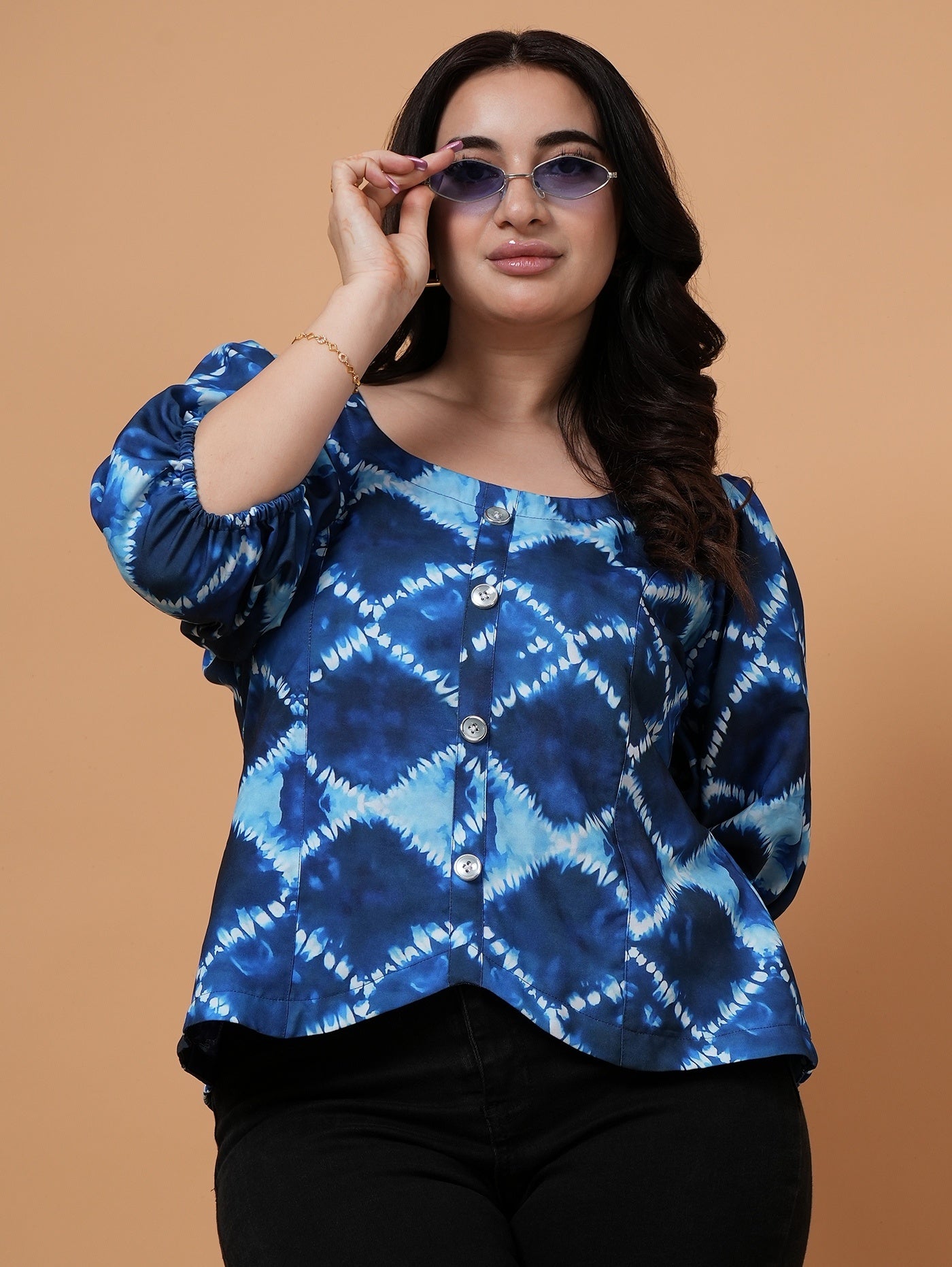 Tie-Dye Casual Top