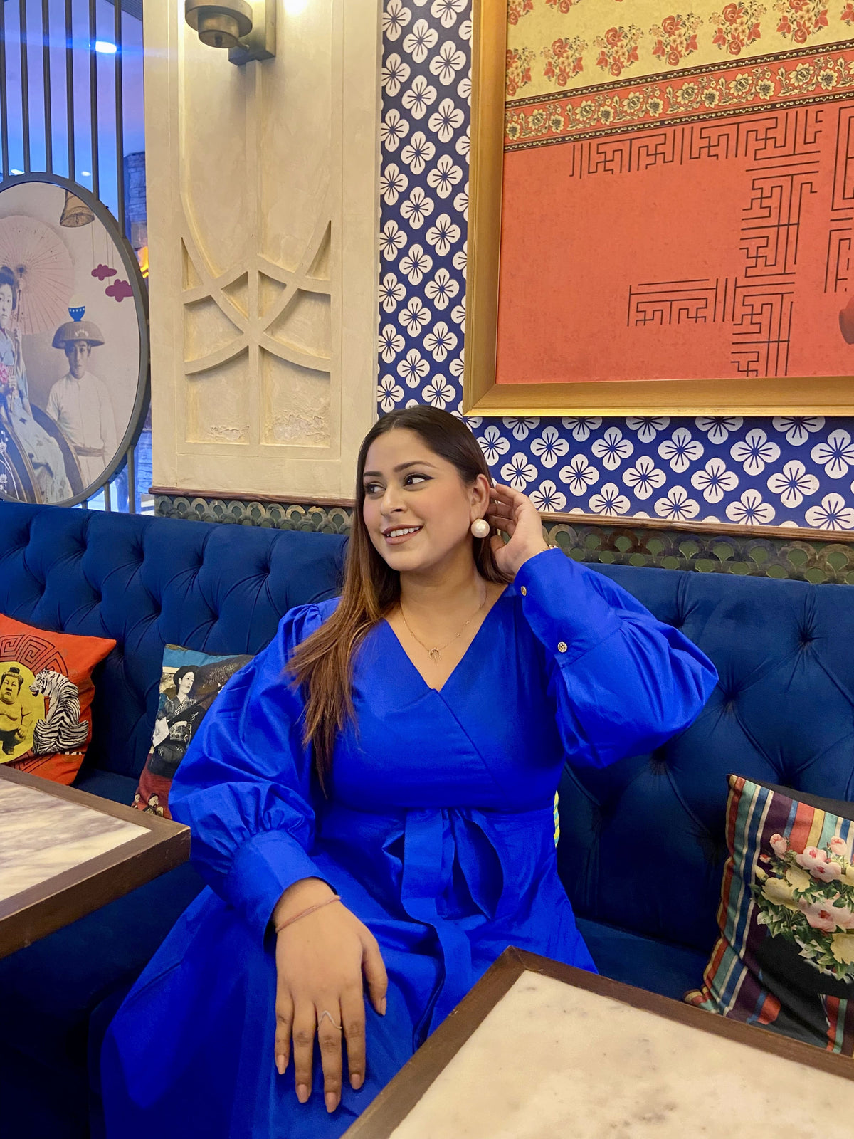 Blue Citrus Dress