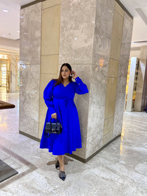Blue Citrus Dress