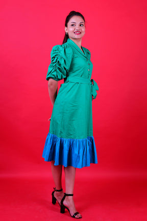 Minty Mirage Dress