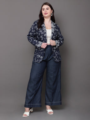 Bloom Denim Blazer
