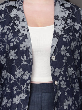 Bloom Denim Blazer