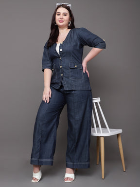 Denvy Denim Coord Set