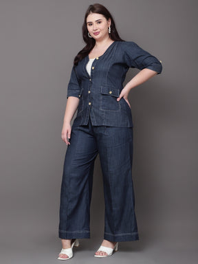 Denvy Denim Coord Set
