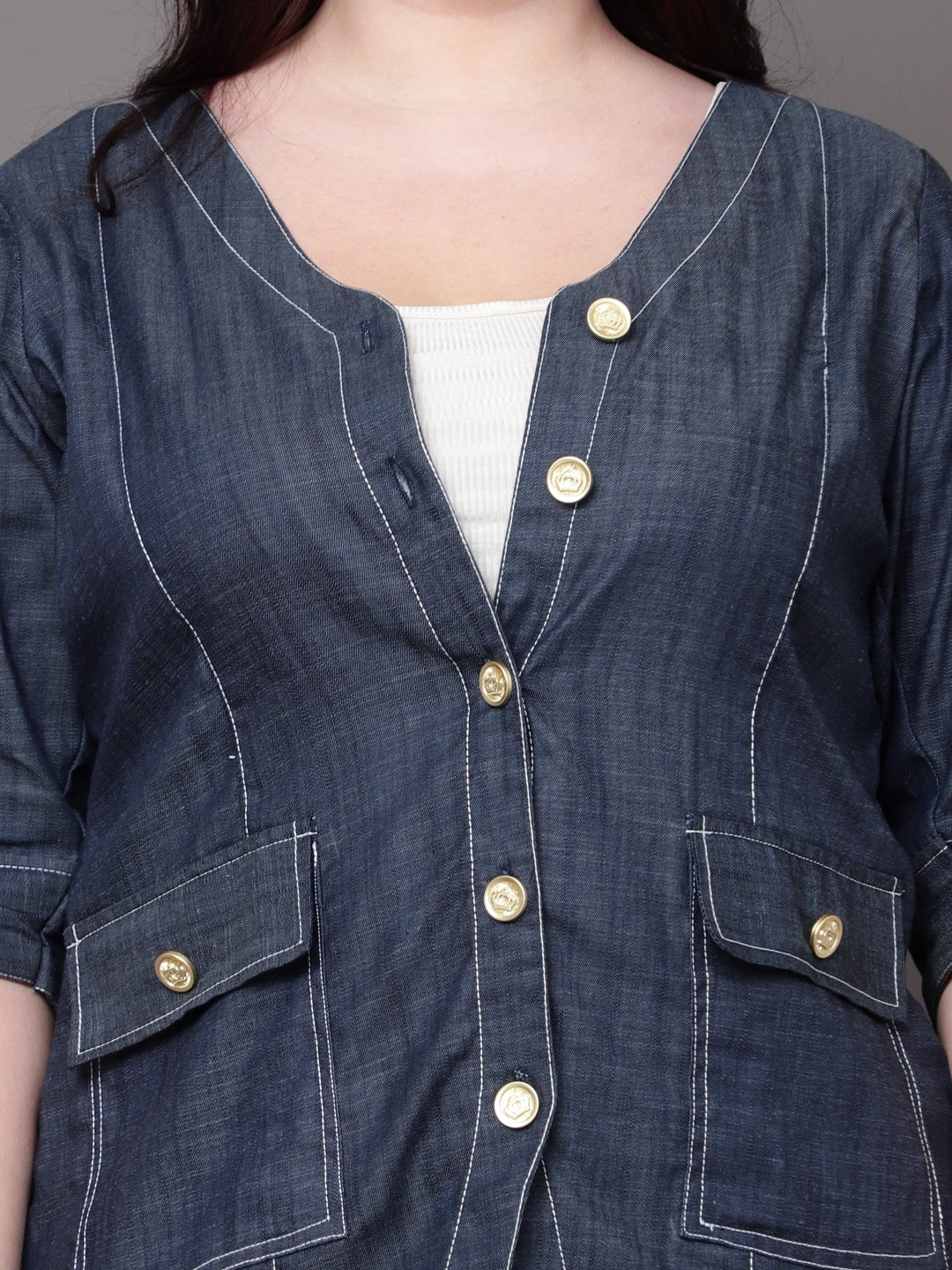 Denvy Denim Coord Set