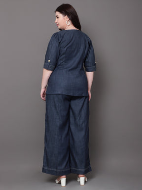 Denvy Denim Coord Set