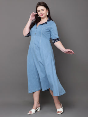 Botanic Denim Dress