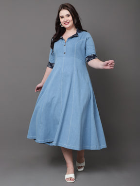 Botanic Denim Dress