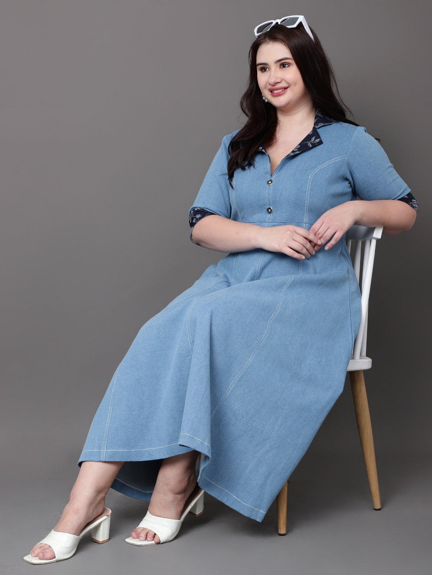 Botanic Denim Dress