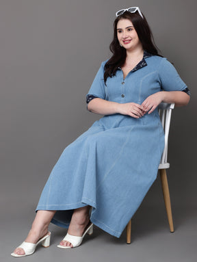 Botanic Denim Dress