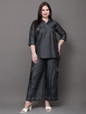 Charcoal Denim Coord