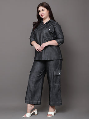 Charcoal Denim Coord