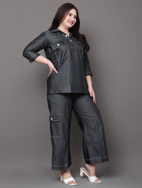 Charcoal Denim Coord