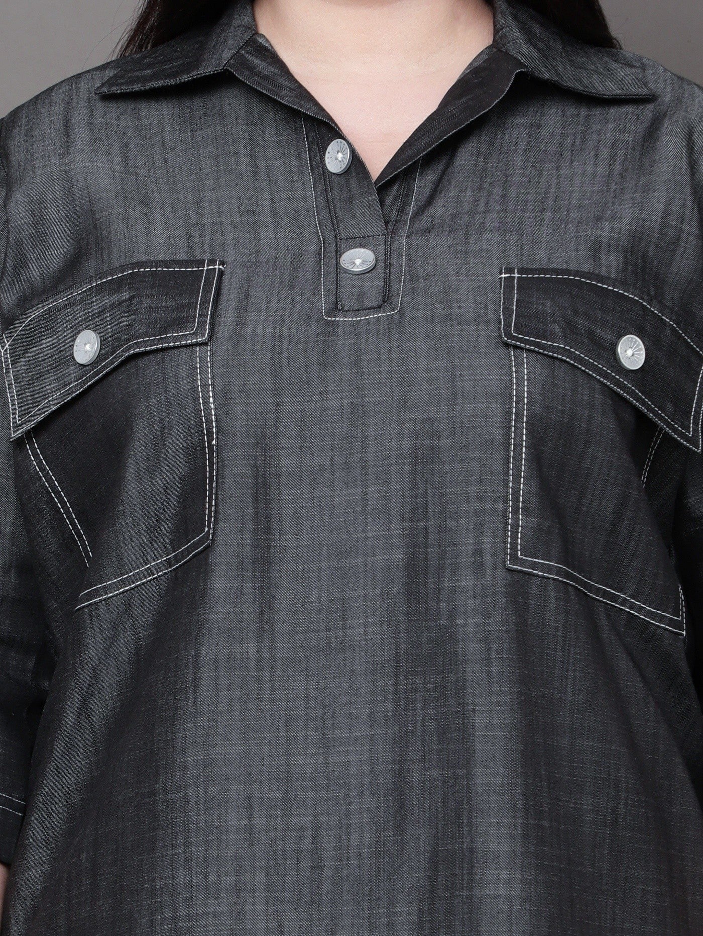 Charcoal Denim Coord