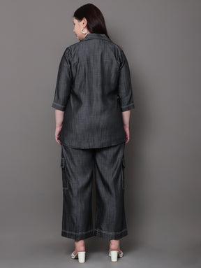 Charcoal Denim Coord