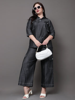 Charcoal Denim Coord