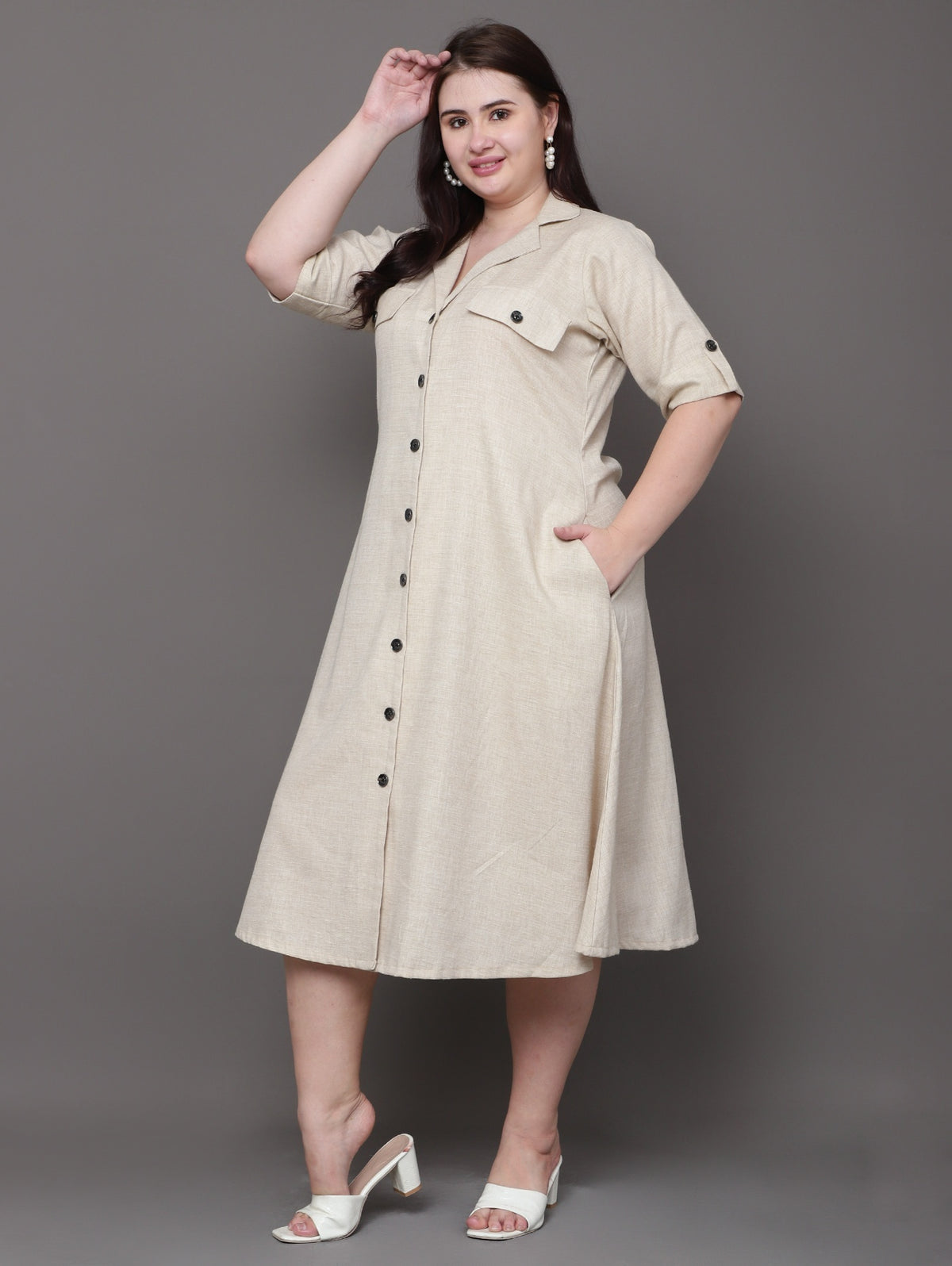 Maison Linen Dress