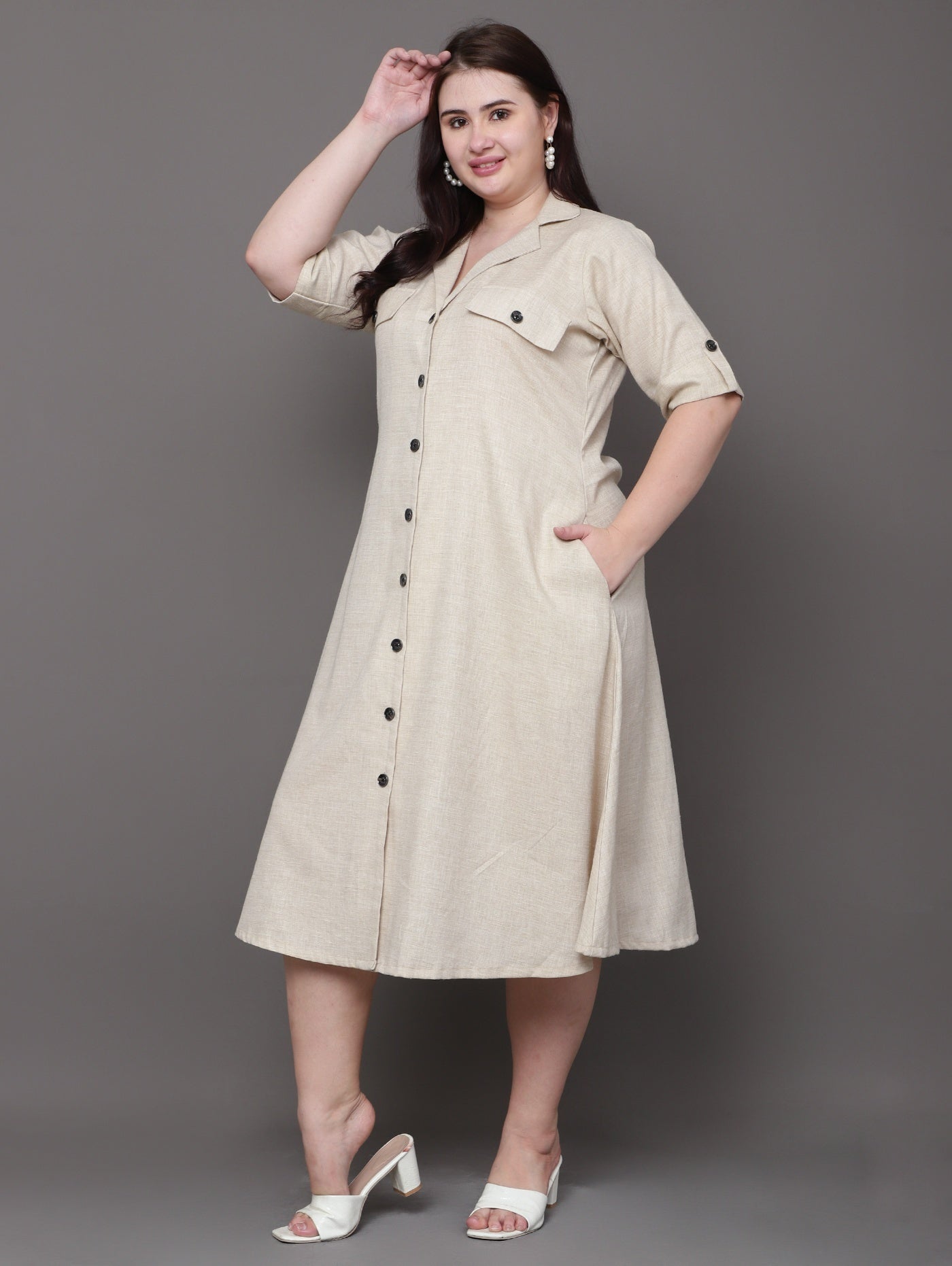 Maison Linen Dress