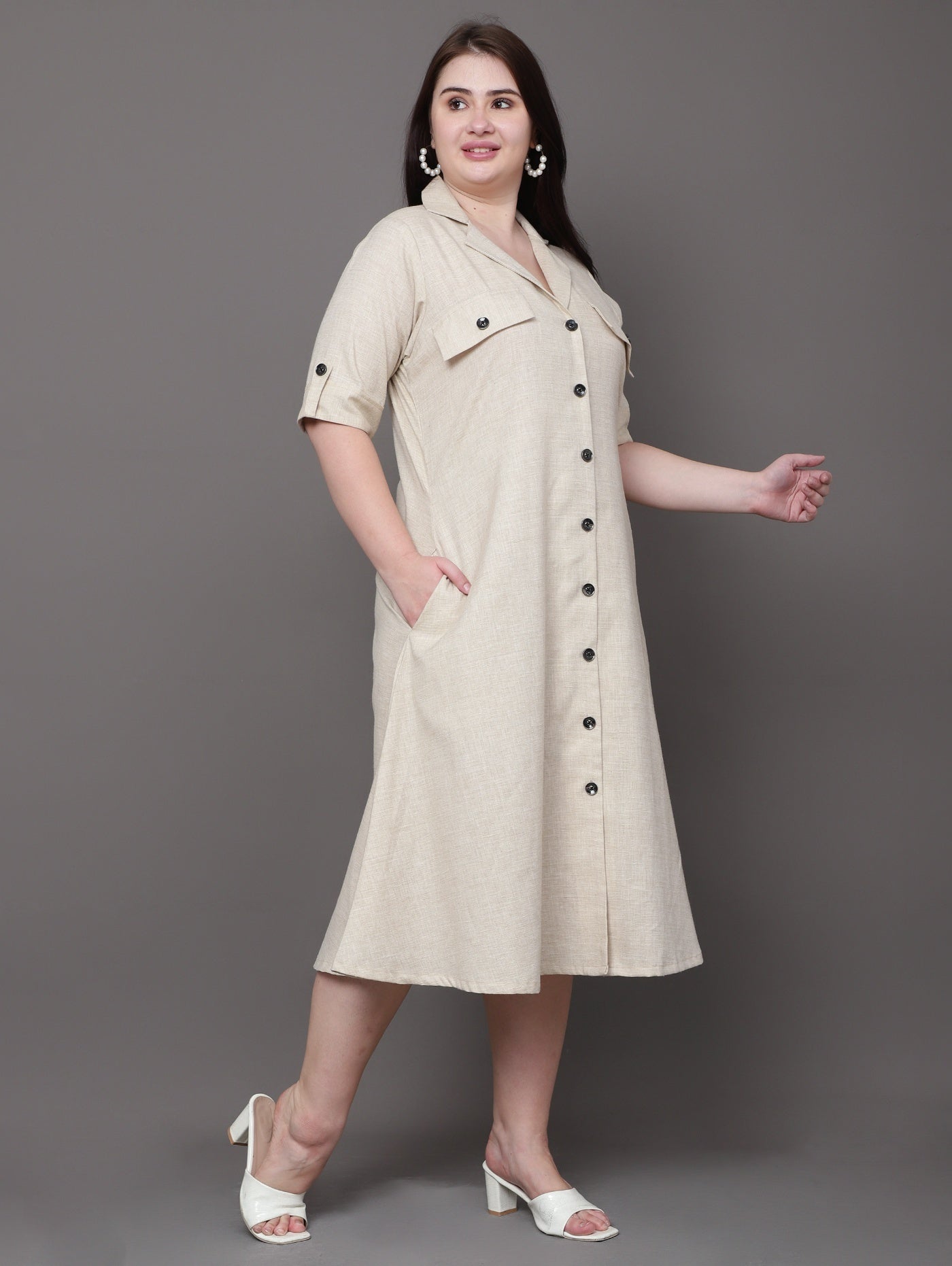 Maison Linen Dress