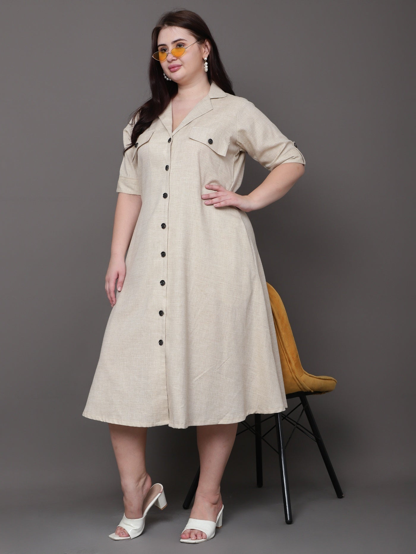 Maison Linen Dress