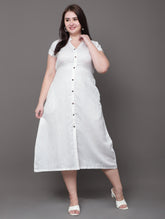 The Elara Linen Dress
