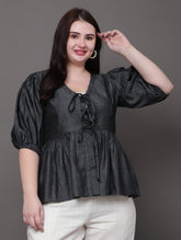 Charcoal Mist Top