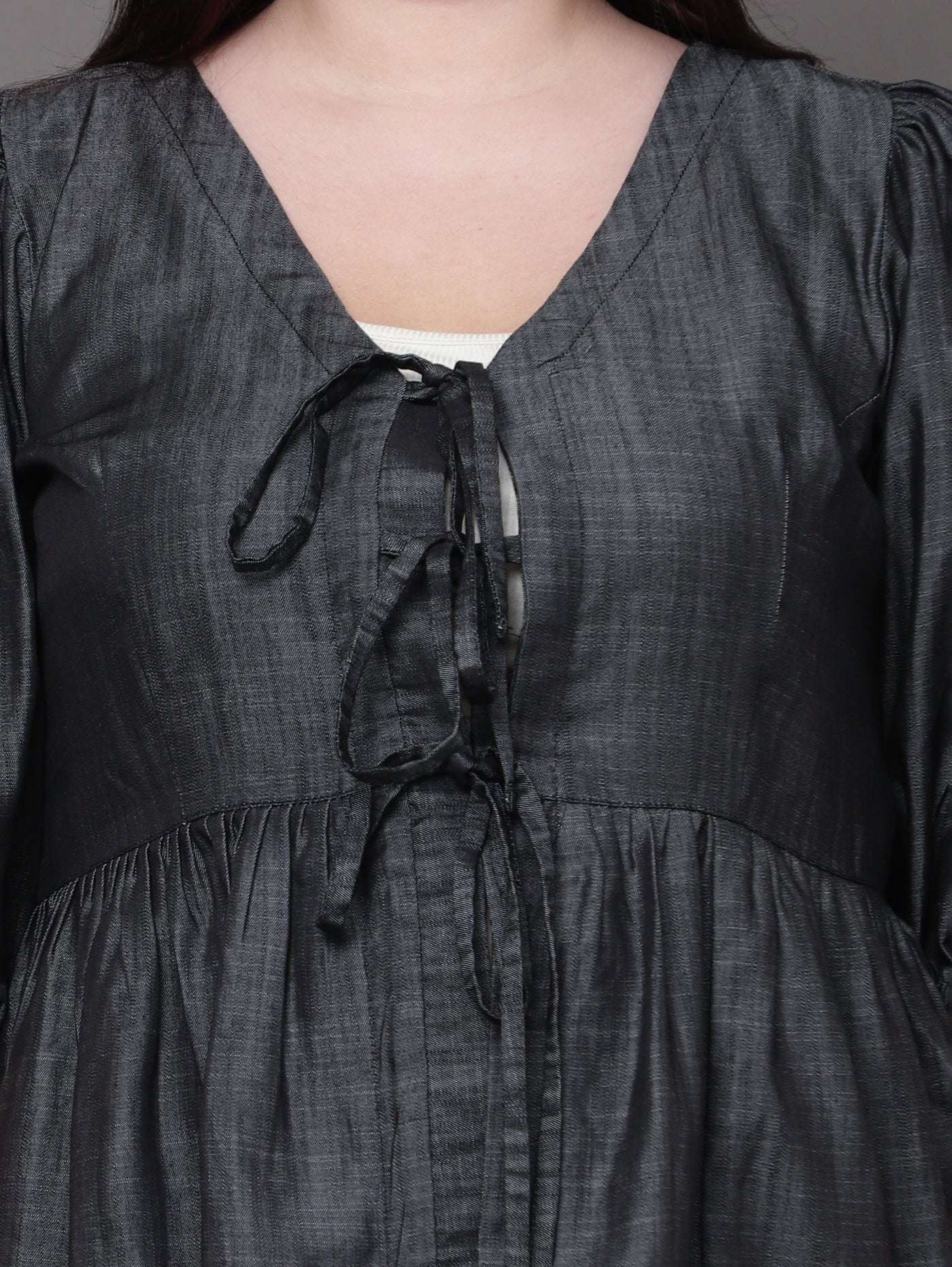 Charcoal Mist Top