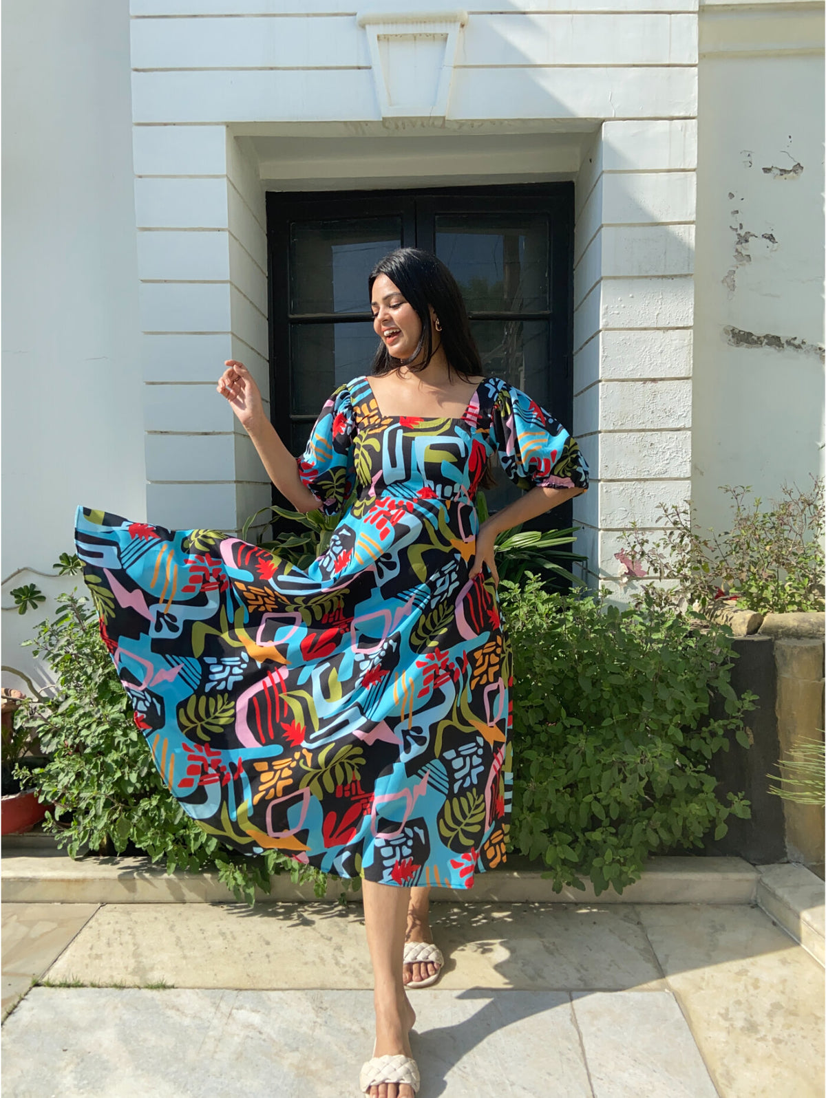 Mansi Singh Featuring in Blossom Serenade Dress