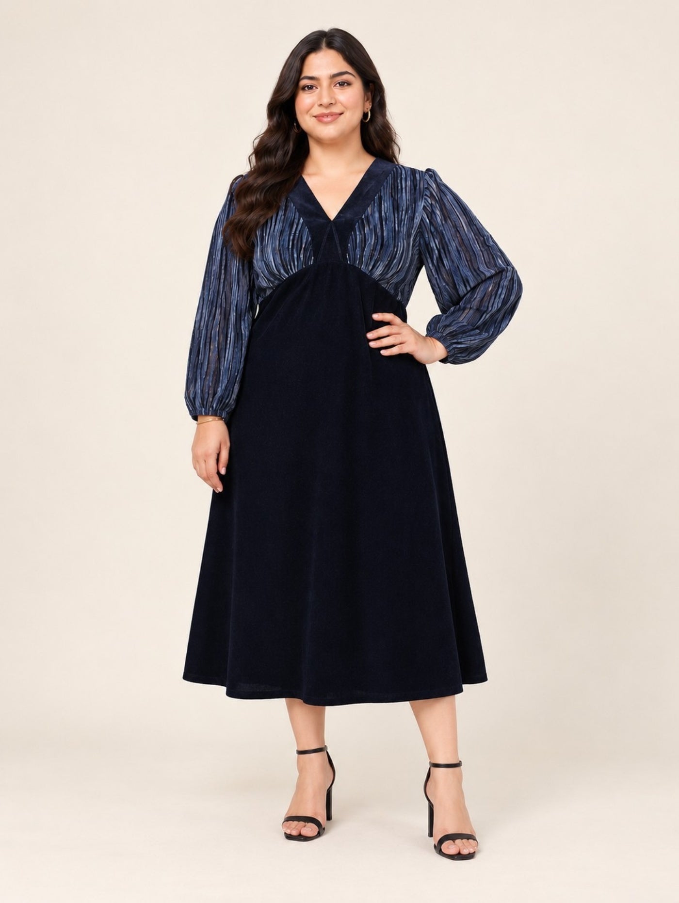 The Royal Grace Midi Dress