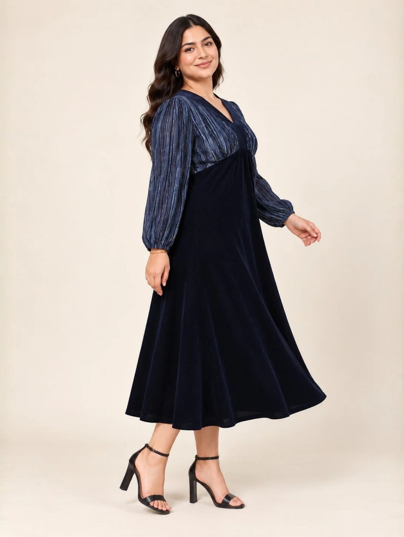 The Royal Grace Midi Dress