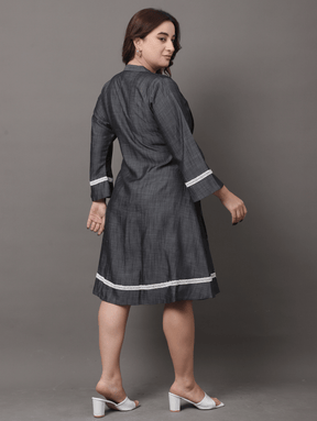 Denim Lacy Dress
