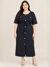 Urban Tie Midi Dress