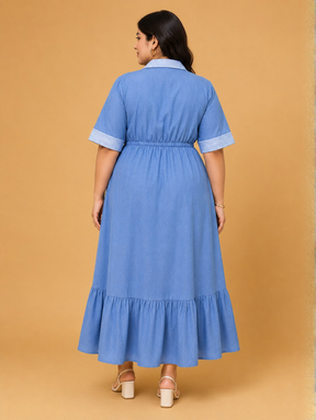 Amora Sky Maxi Dress