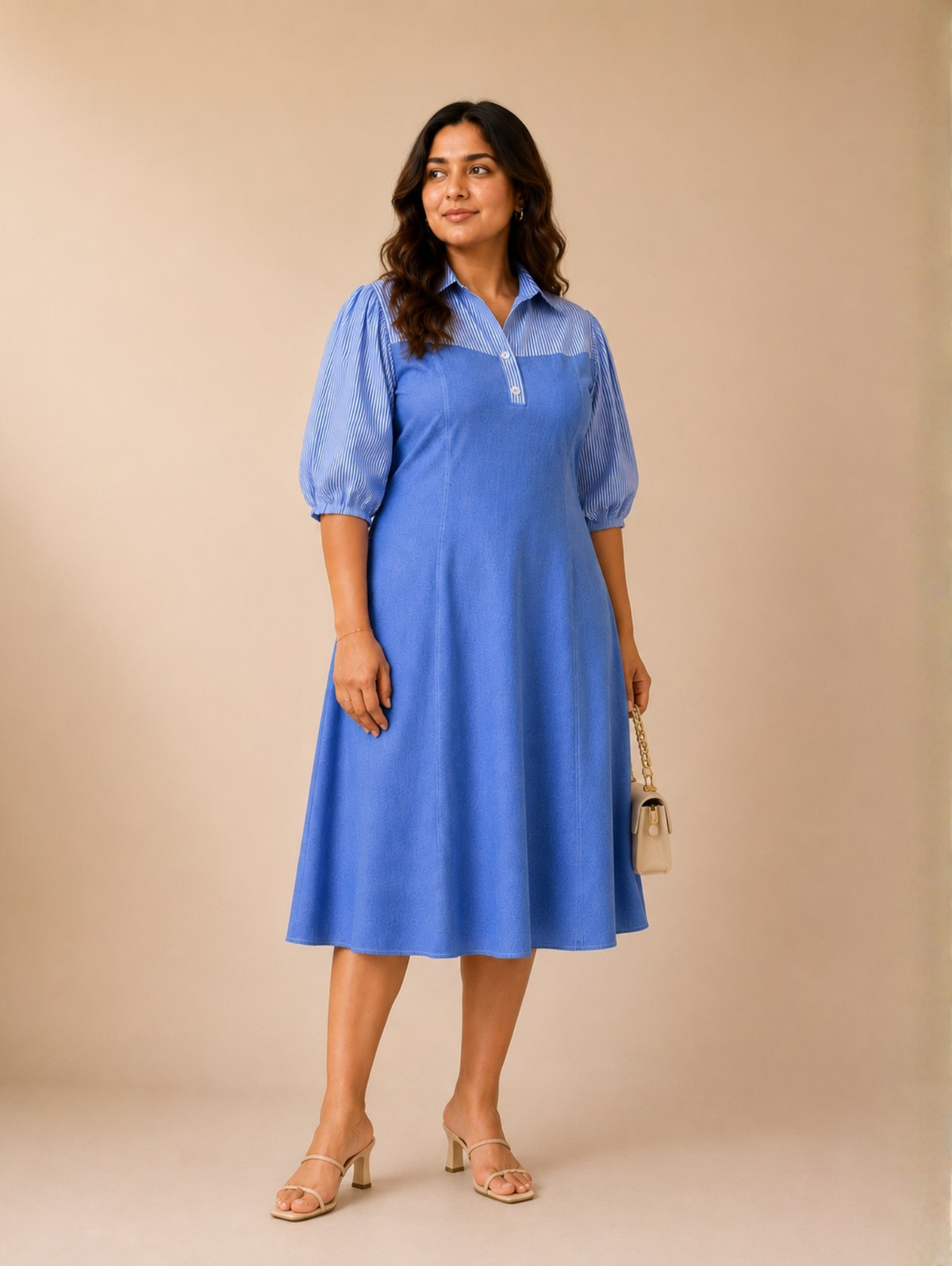 Cloudberry Blue Denim Dress