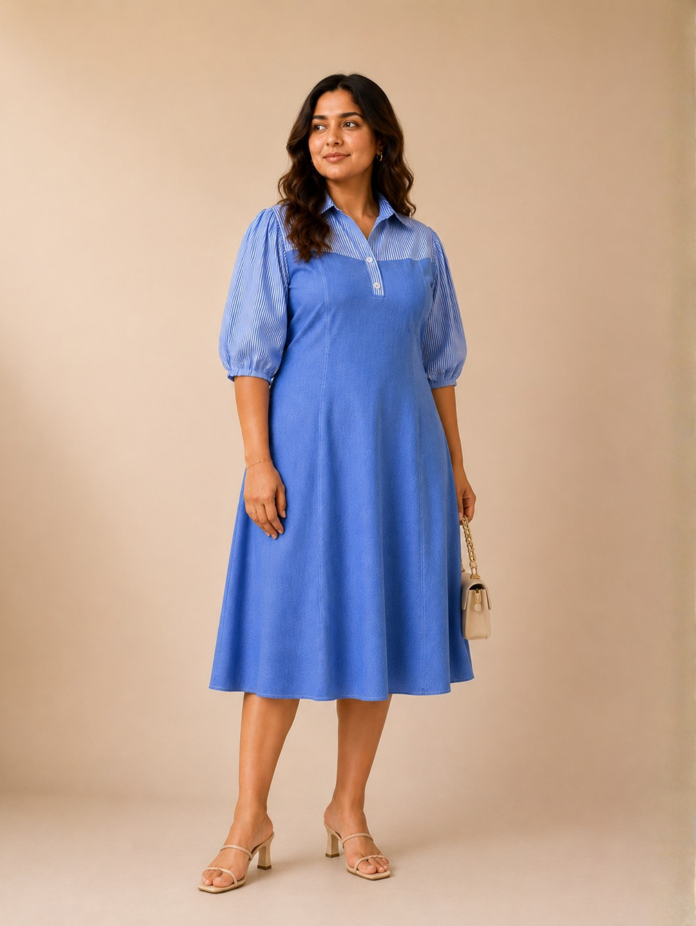Cloudberry Blue Denim Dress
