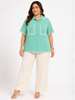 Lace Trim Shirt