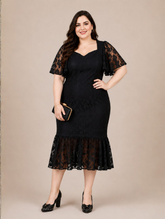 Black Sunflower Party Dress